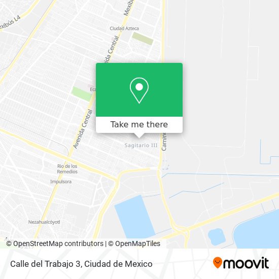 Mapa de Calle del Trabajo 3