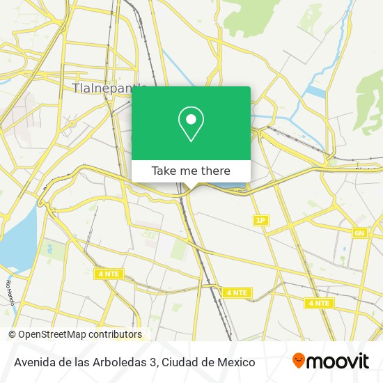 Avenida de las Arboledas 3 map