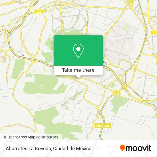 Abarrotes La Bóveda map