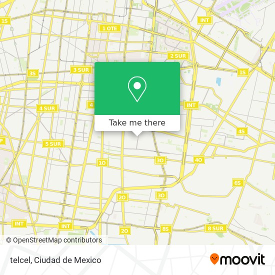 Mapa de telcel