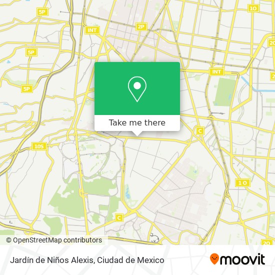 Jardín de Niños Alexis map