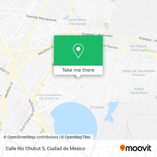 Calle Río Chubut 5 map