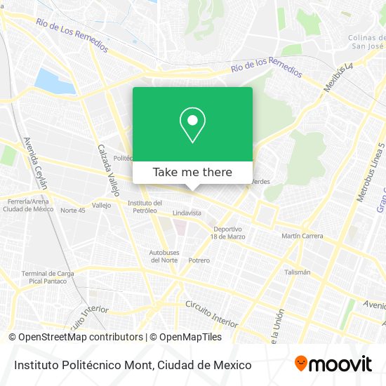 Instituto Politécnico Mont map