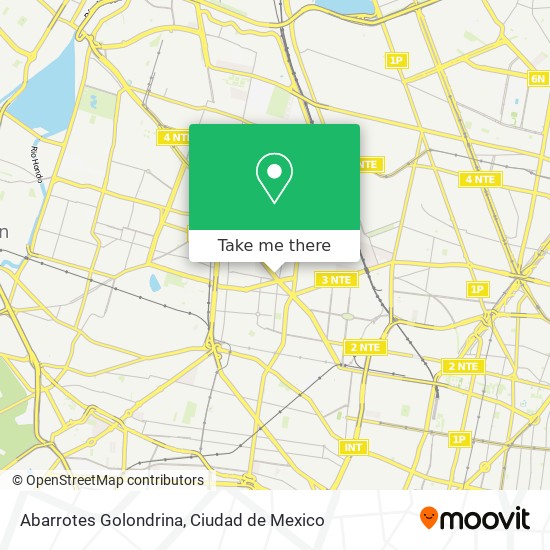 Abarrotes Golondrina map