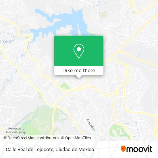 Mapa de Calle Real de Tejocote