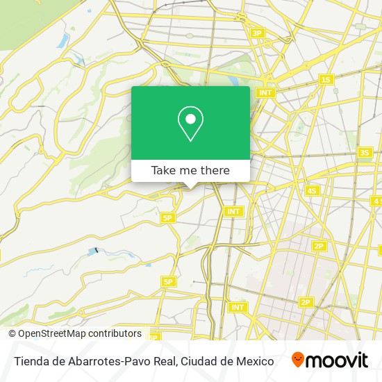 Tienda de Abarrotes-Pavo Real map