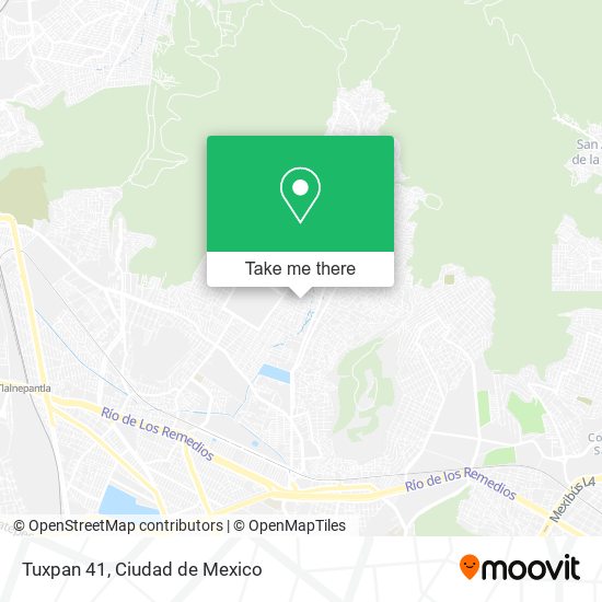 Tuxpan 41 map