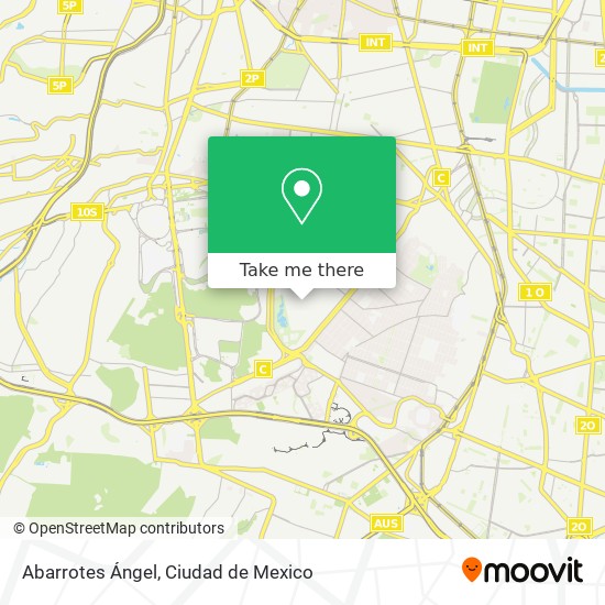 Mapa de Abarrotes Ángel