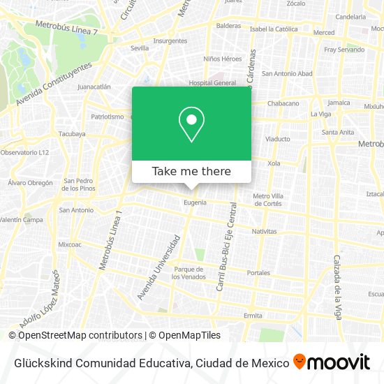 Glückskind Comunidad Educativa map