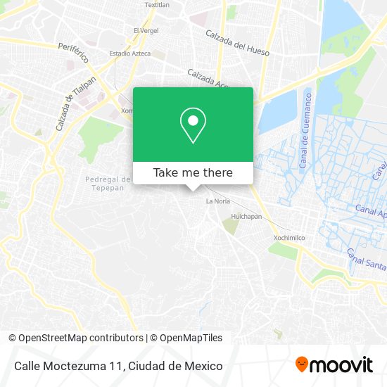 Calle Moctezuma 11 map