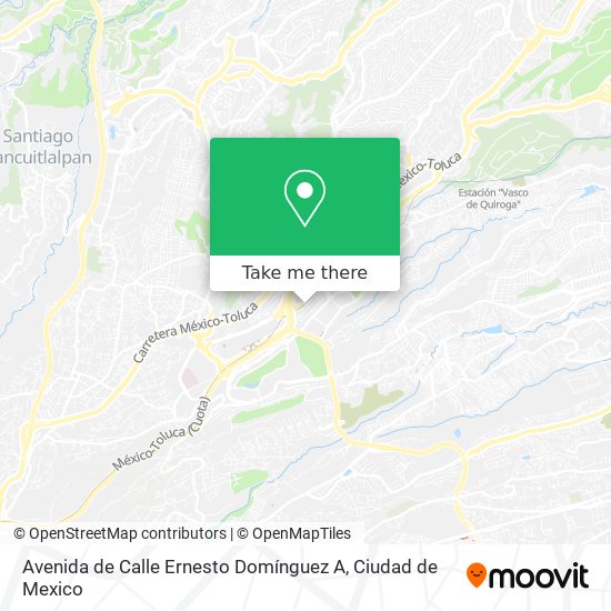 Avenida de Calle Ernesto Domínguez A map