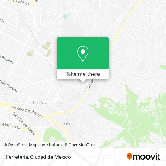 Mapa de Ferretería