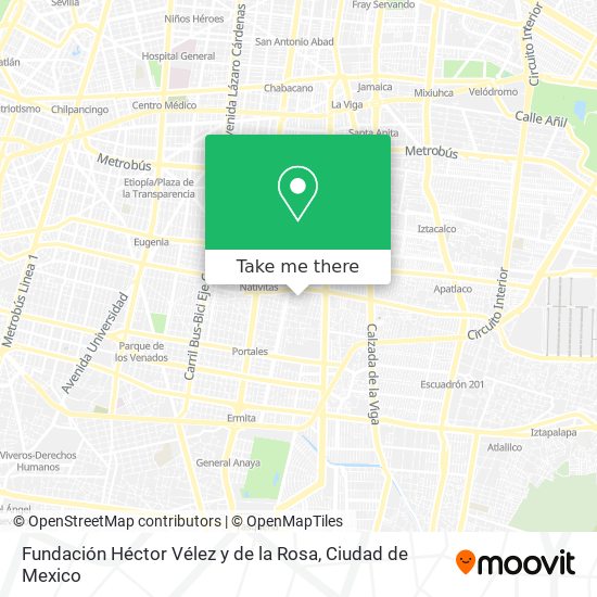 Fundación Héctor Vélez y de la Rosa map