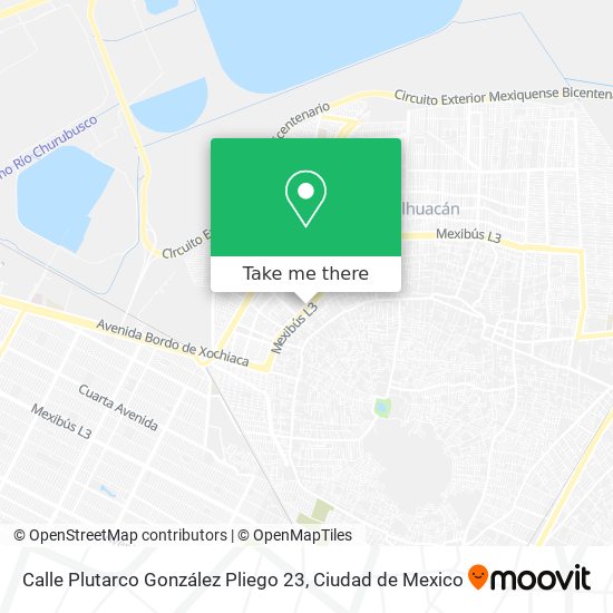 Calle Plutarco González Pliego 23 map