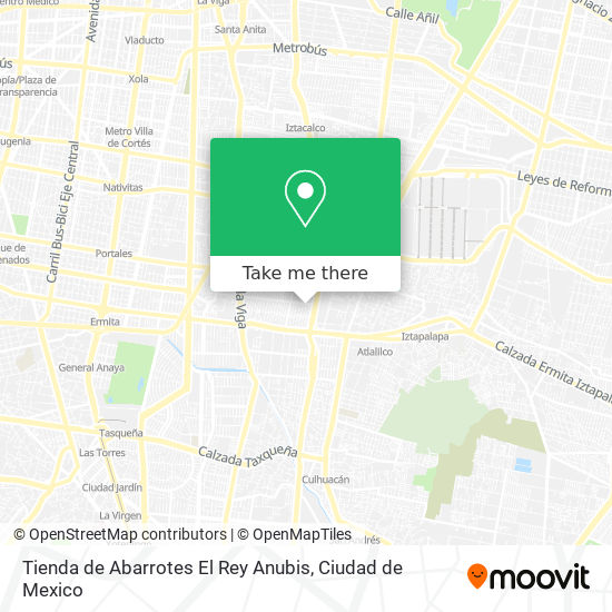 Mapa de Tienda de Abarrotes El Rey Anubis