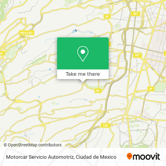 Motorcar Servicio Automotríz map