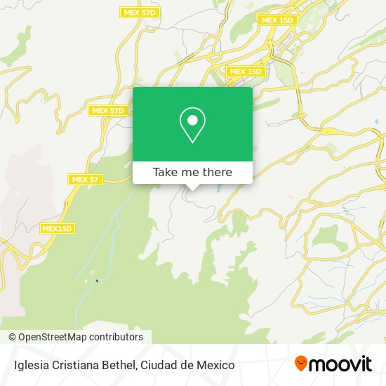 Iglesia Cristiana Bethel map