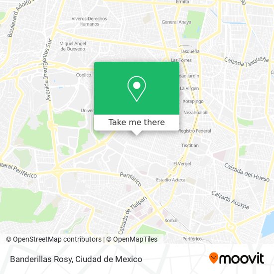 Mapa de Banderillas Rosy