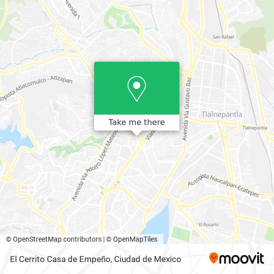 El Cerrito Casa de Empeño map