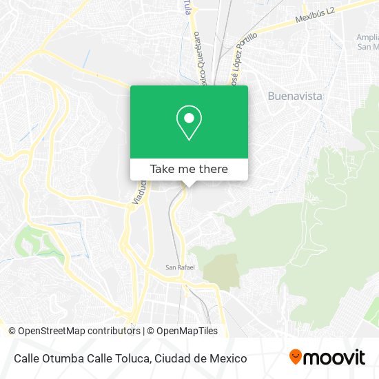 Mapa de Calle Otumba Calle Toluca