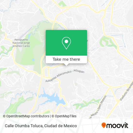 Mapa de Calle Otumba Toluca