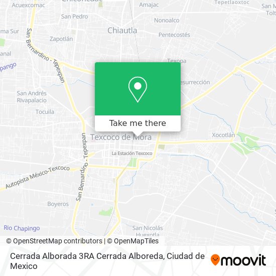 Cerrada Alborada 3RA Cerrada Alboreda map