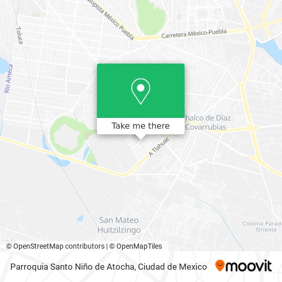 Parroquia Santo Niño de Atocha map