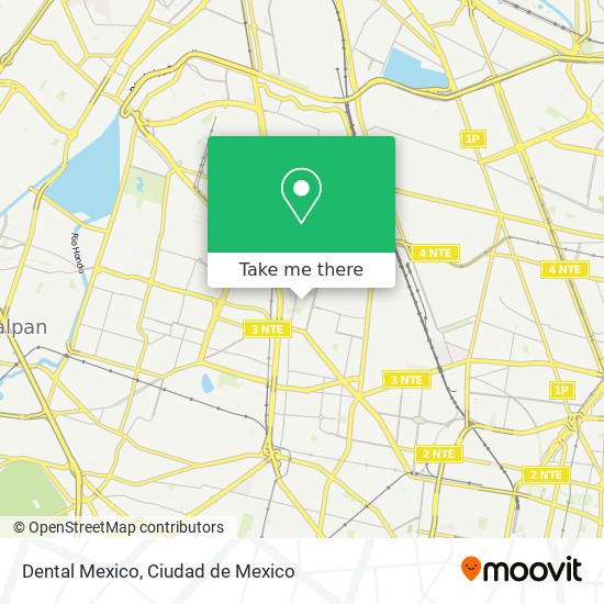 Mapa de Dental Mexico
