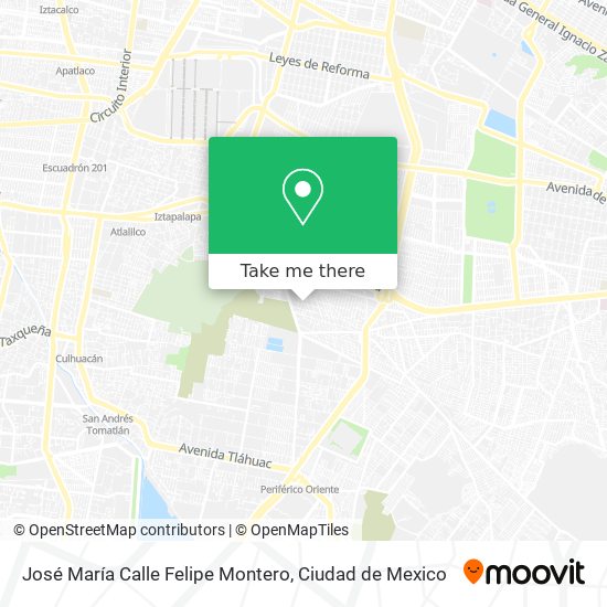 José María Calle Felipe Montero map