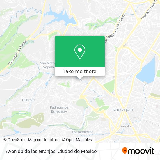 Avenida de las Granjas map