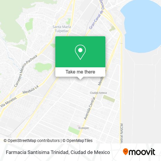 Mapa de Farmacia Santísima Trinidad