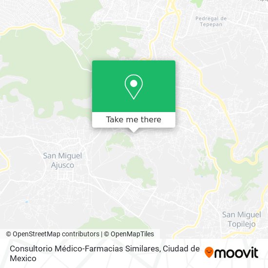 Consultorio Médico-Farmacias Similares map