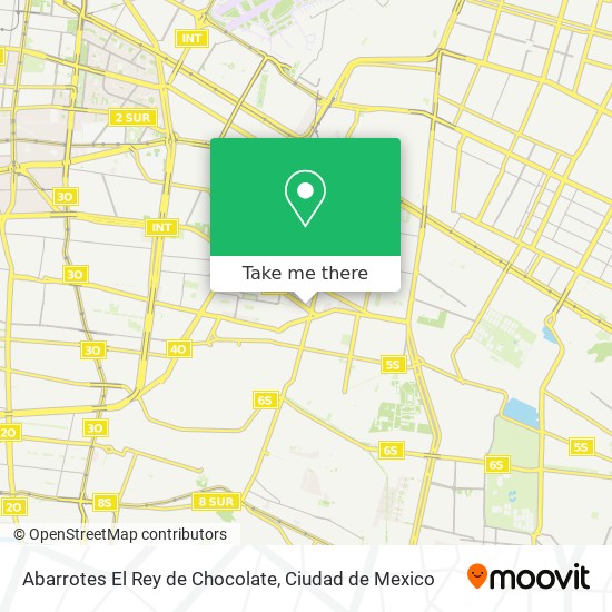 Abarrotes El Rey de Chocolate map