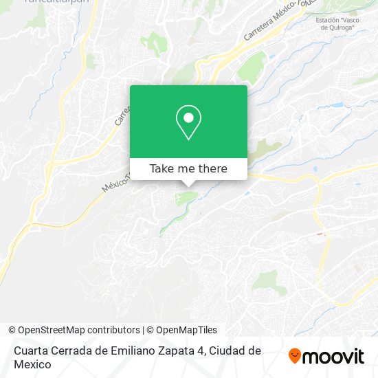Cuarta Cerrada de Emiliano Zapata 4 map