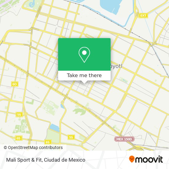 Mali Sport & Fit map