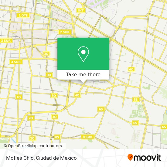 Mofles Chio map
