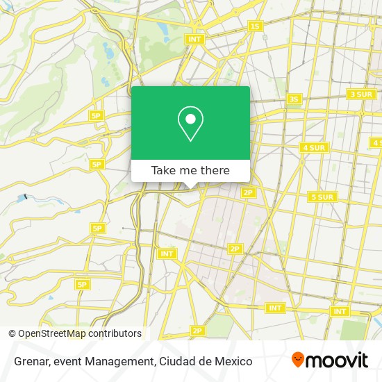 Grenar, event Management map