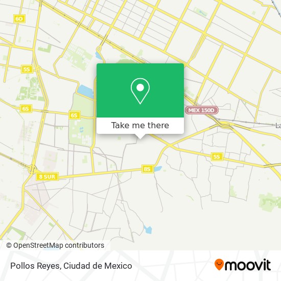 Pollos Reyes map