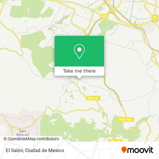 El Salón map