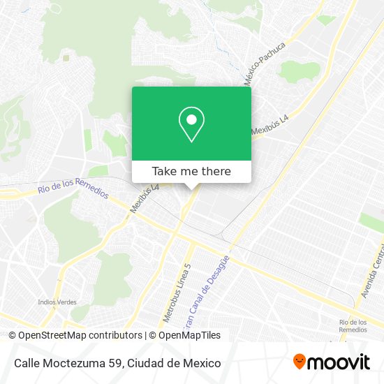 Calle Moctezuma 59 map
