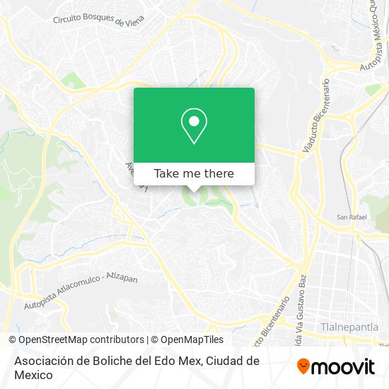 Asociación de Boliche del Edo Mex map