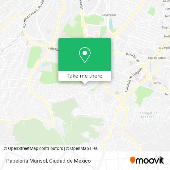 Papelería Marisol map