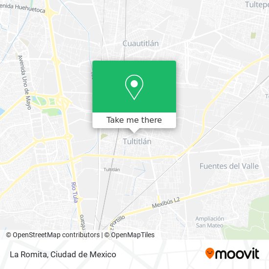 Mapa de La Romita