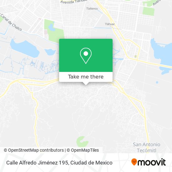 Calle Alfredo Jiménez 195 map