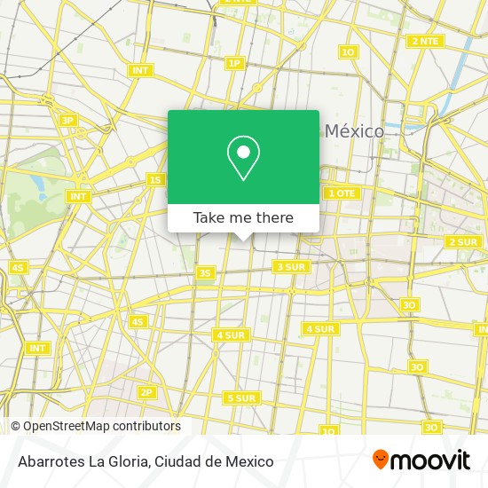 Abarrotes La Gloria map