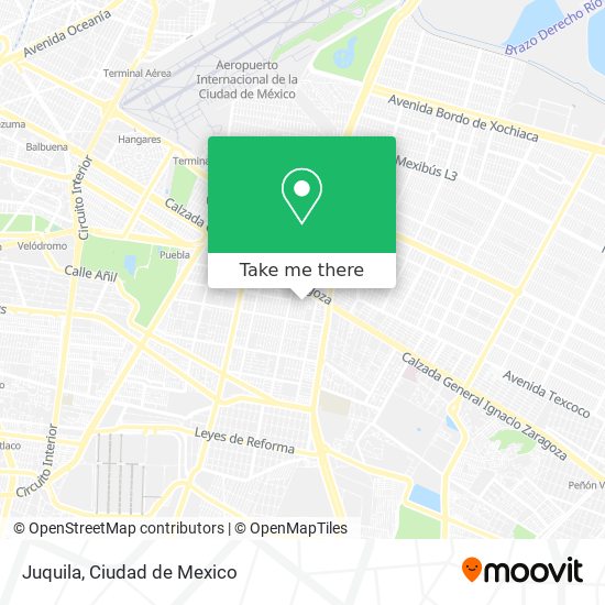 Mapa de Juquila
