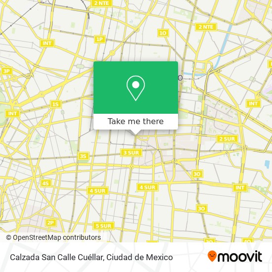 Mapa de Calzada San Calle Cuéllar
