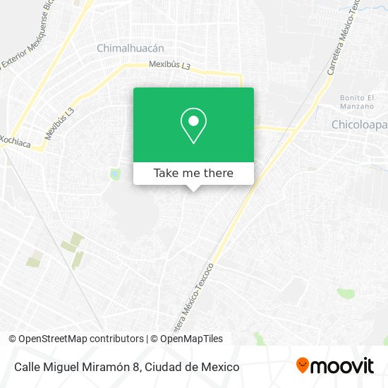 Calle Miguel Miramón 8 map
