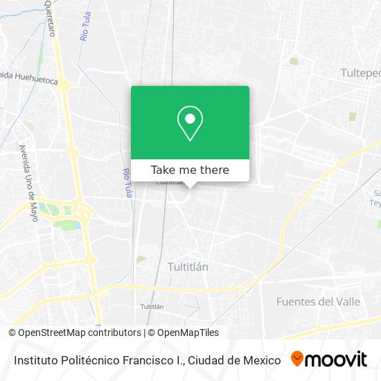 Mapa de Instituto Politécnico Francisco I.