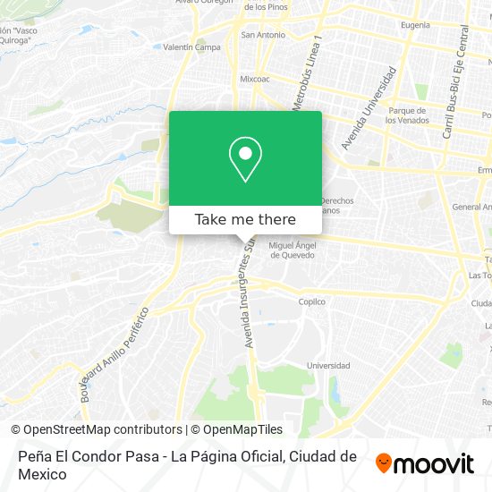 Peña El Condor Pasa - La Página Oficial map